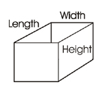 Rectangle pond volume length width height