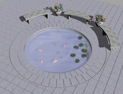 pond volume for circular ponds