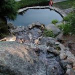 Large Rock Waterfall