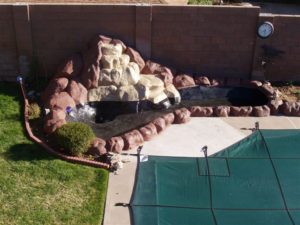 waterfall pool