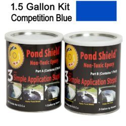 pond shield competition blue