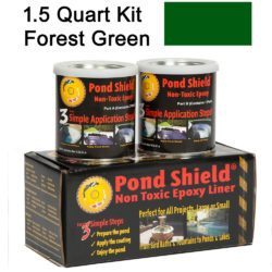 pond shield forest green