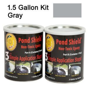 pond shield gray