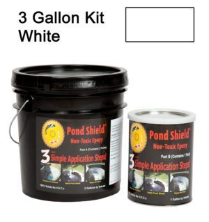 pond shield white