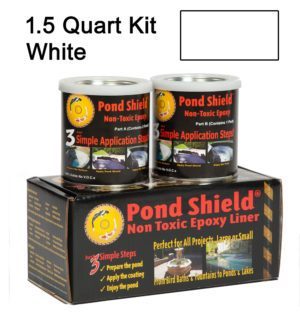 pond shield white